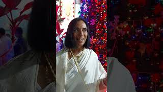 Ms. Moodley from South Africa shares her joy of celebrating Christmas in Puttaparthi