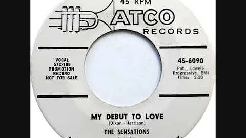MY DEBUT TO LOVE-THE SENSATIONS feat YVONNE MILLS