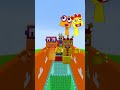 Sprunki NumberBlock vs NumberBoss Seven Lava Jump Challenge #sprunki