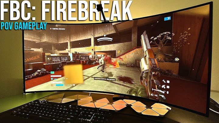Trying out FBC: Firebreak on the 4k LG 45" UltraWide OLED | BEST Gaming Monitor HDR Gameplay