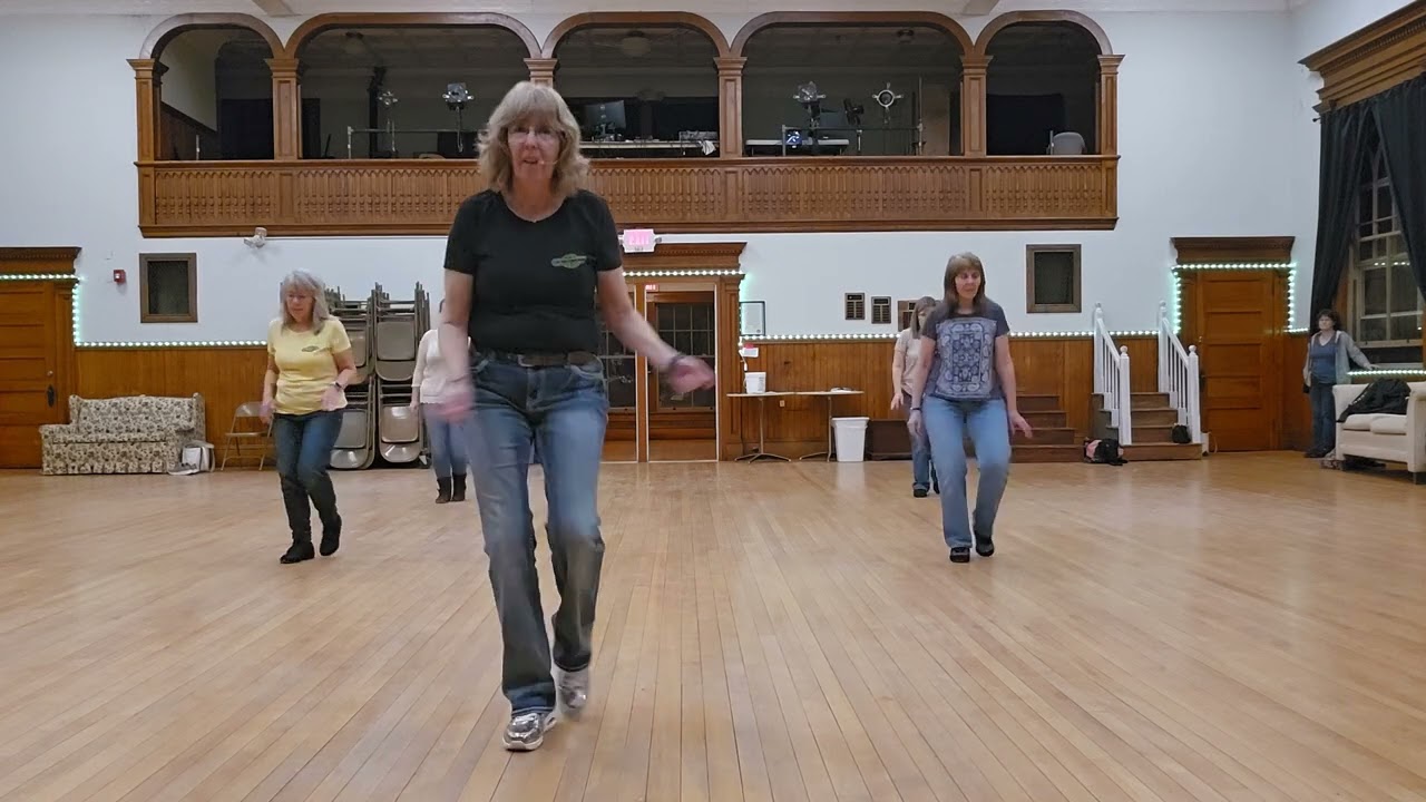 Partytime! line dance by Helen Walker