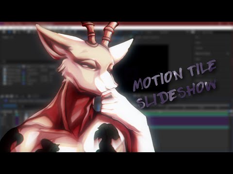 MOTION TILE SLIDESHOW - AFTER EFFECTS TUTORIAL