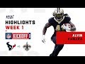 Alvin Kamara Finishes Strong w/ 169-Yd Night! | NFL 2019 Highlights