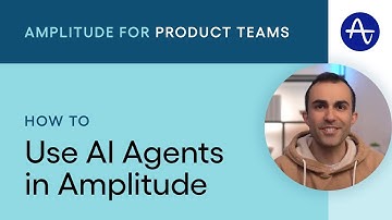 How to Use AI Agents | Amplitude Demo for Products