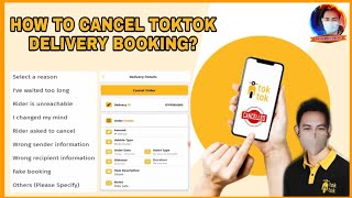 HOW TO CANCEL TOKTOK DELIVERY BOOKING | PAANO MAG KANSEL NG BOOKING SA TOKTOK? screenshot 3