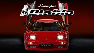 Lamborghini Diablo 1991 | A Symphony of Speed and Italian Craftsmanship | 4K Quality | A Gem