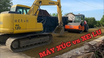 Cậu Bé Tài Năng Lái Máy Xúc vs Xe Lu - Bộ Đôi Hủy Diệt Mọi Công Trình