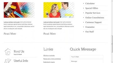 Painting Company Website Template