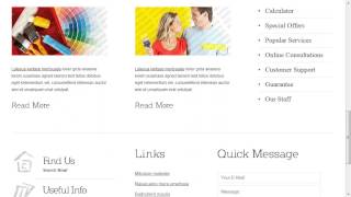 Painting Company Website Template