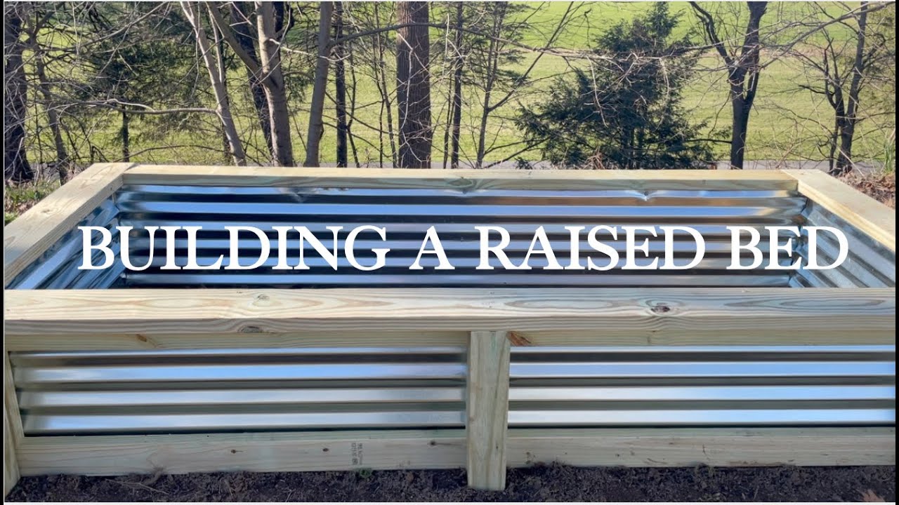 How to Build a Raised Garden Bed - YouTube