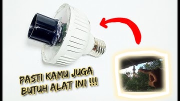 Cara membuat saklar otomatis sensor Cahaya | Rangkaian LDR sederhana