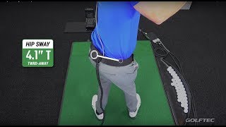 Move your hips toward the target for better contact