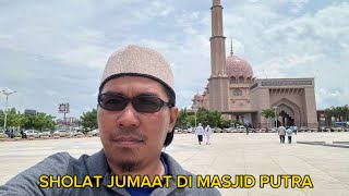 PUTRAJAYA MALAYSIA : Masjid pink putrajaya , Pink Mosque of Malaysia (Putrajaya Part 1)