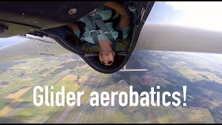 ASK-21 aerobatics with Teemu