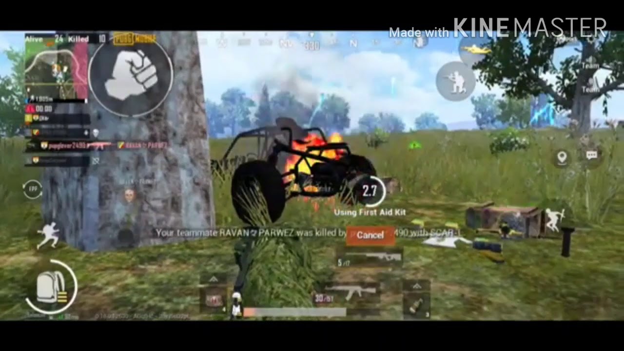 PLAYER UNKNOWN BATTEL GROUND  MOBILE AFTER SOME TIME STARTED SOLO VS SQUAD  KILL 15 KILL MONTAGE