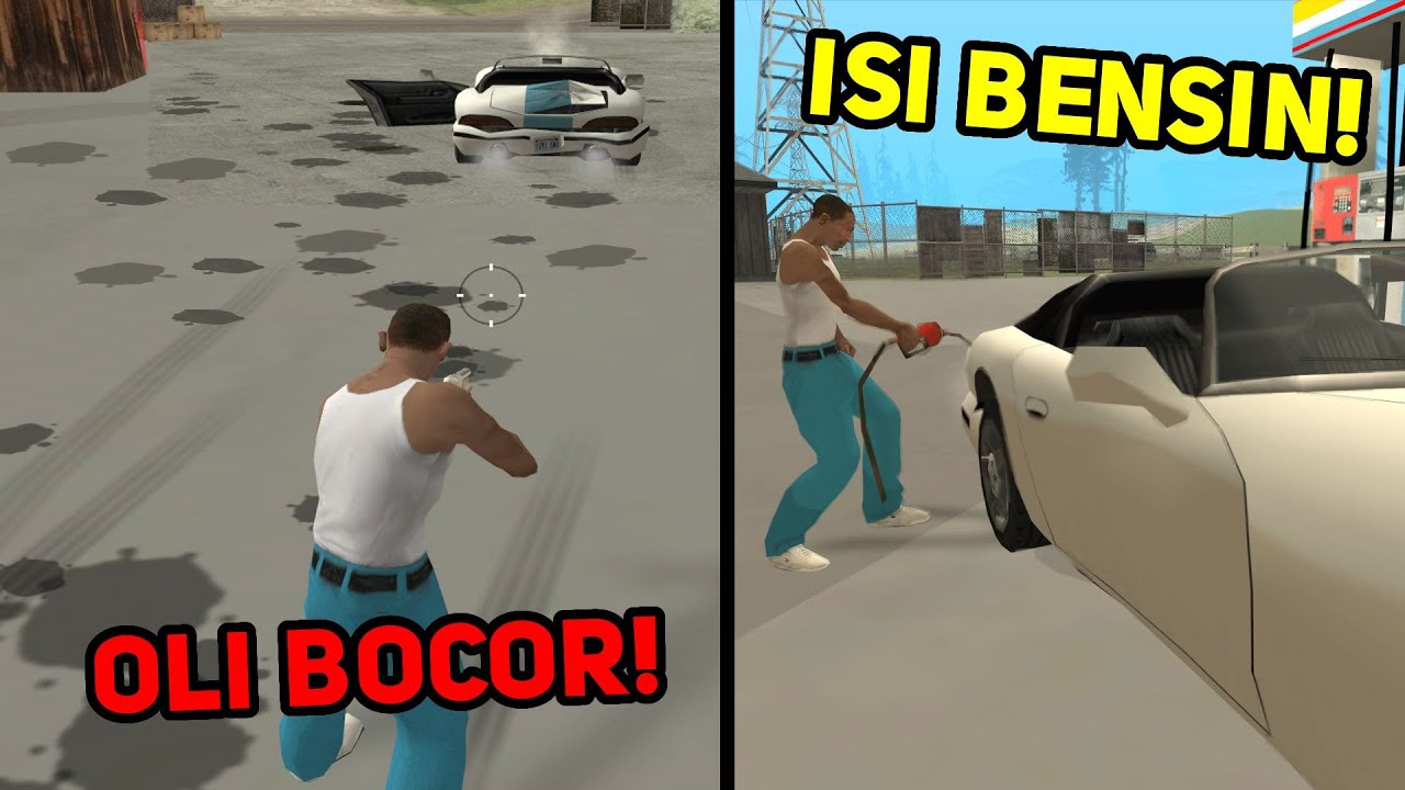 Bisa Ngisi Bensin dan Mod Realistis Lainnya di GTA San Andreas