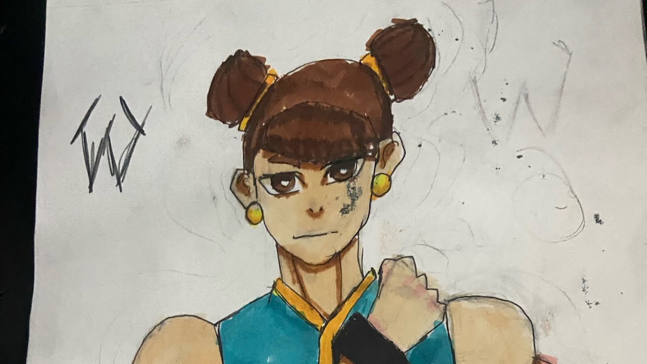 (SF6) Colouring Chun Li - YouTube