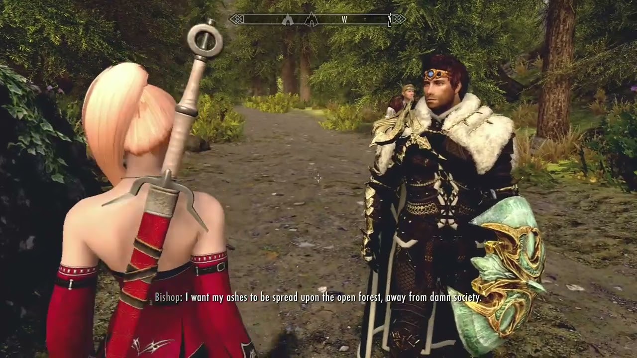 Skyrim Romance Bishop xb1 Thorn s Cave Part 1