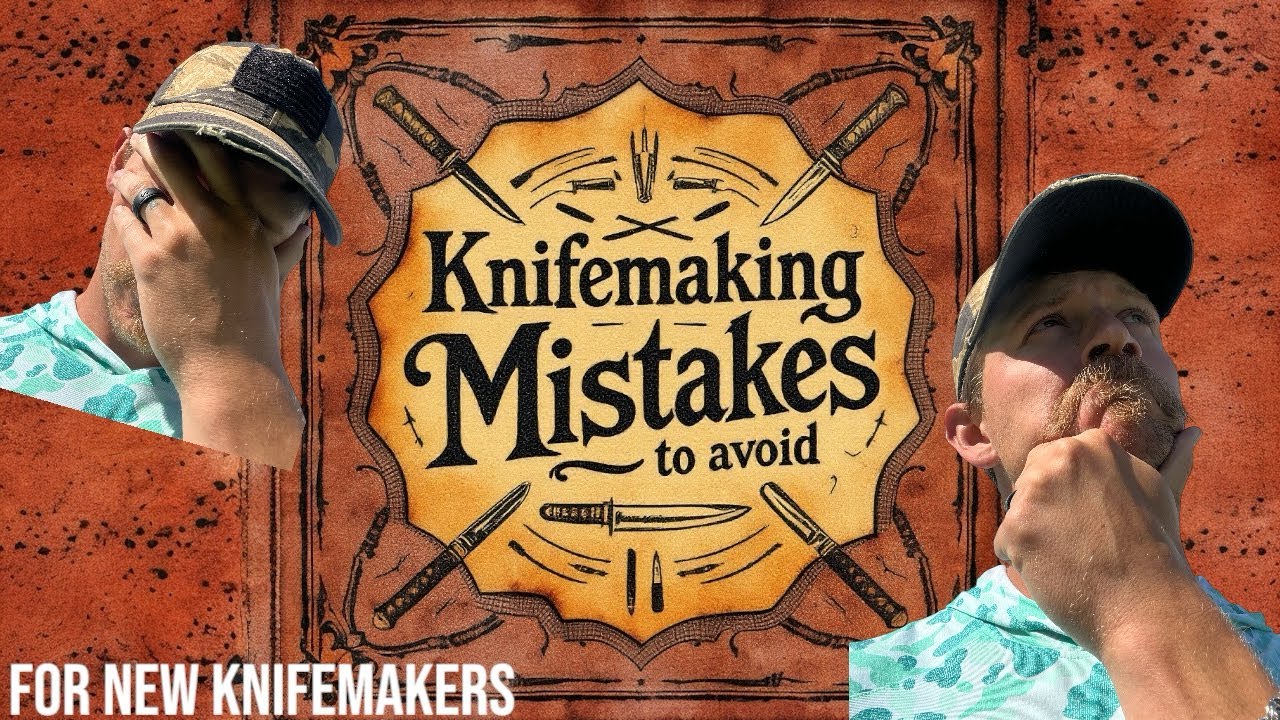 Knife Making mistakes to avoid for new knife makers!