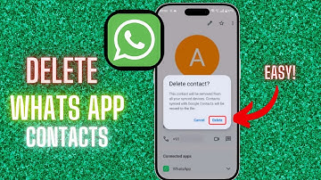 How To Delete Contacts On WhatsApp - Full Guide (2025)