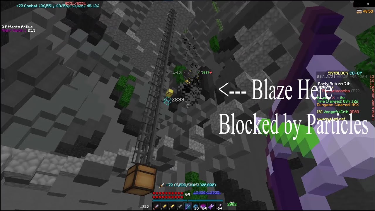 Sneaky Blaze (Hypixel Skyblock) YouTube