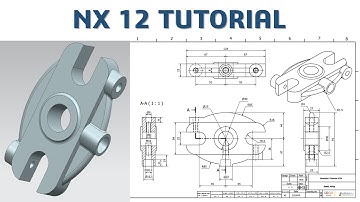 NX 12 Tutorial #37 | 3D Model Basic Beginers