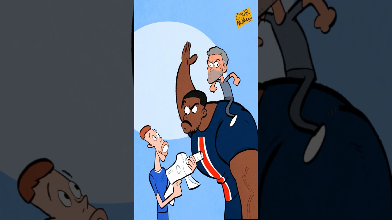 Dembélé the Monster Gets Frozen by Cole Palmer! | Hilarious Twist with Trump 😂🔥