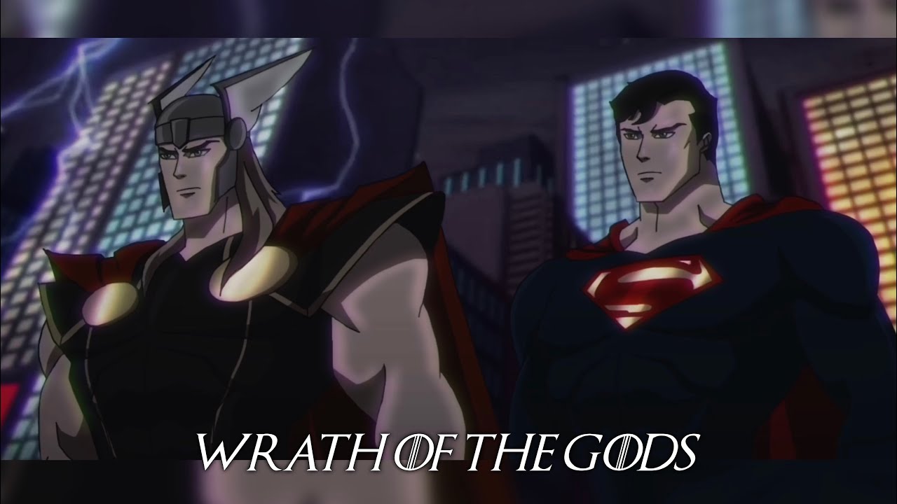 SUPERMANTHOR WRATH OF THE GODS  Full Animation