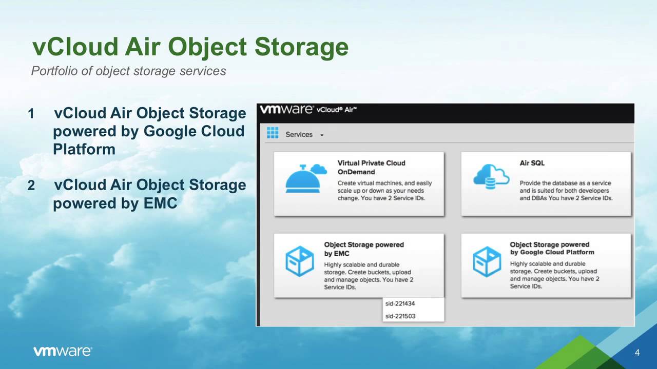 vCloud Air Object Storage Overview - YouTube