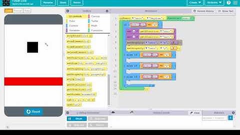 App Lab - Finish Line Tutorial (Game with Keyboard Input)