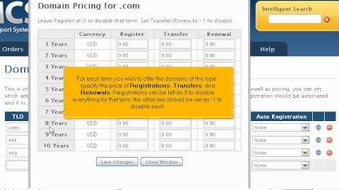 How to set up domain pricing and registrars in WHMCS - WHMCS Tutorials