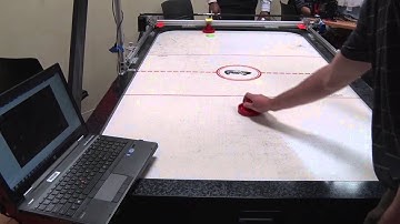 Automated Air Hockey Opponent Team (AAHO) - Senior Design 2015