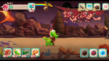 Dino Bash all levels #32 gameplay walkthrough part 29