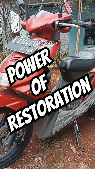 RESTORASI BEAT KARBU MERAH ‼️#beatkarbu #hondabeat #beat2011 #restorasi #restorasimotor #shorts