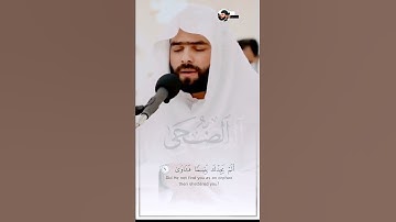 سورة الضحى بصوت القارئ - بيشةوا قادر الكردي -🕊💚 🌱 .