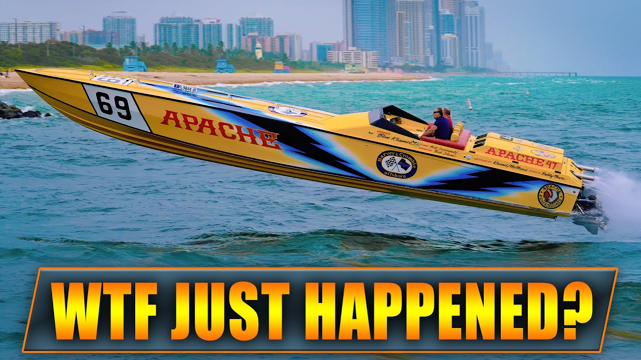 ⁣HAULOVER INLET STOOD NO CHANCE! | HAULOVER BOATS POKER RUN | WAVY BOATS