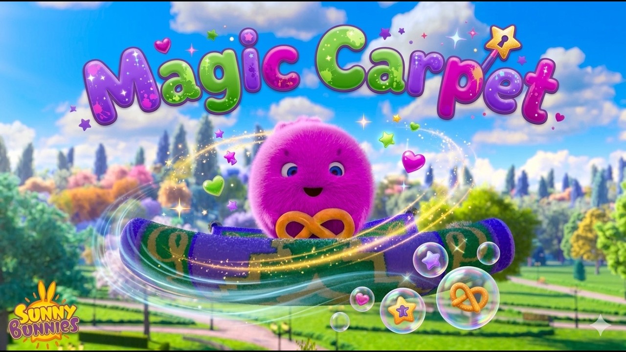 Magic Carpet | Sunny Bunnies New Episode | Kids Cartoon