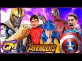 Avengers Kids Hide and Seek - Can They Escape Thanos? With Deadpool & Sonic!