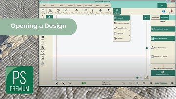 Opening a Design - Pro Stitcher Tutorials
