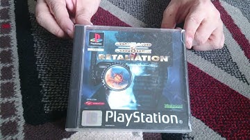 Nostalgamer Unboxes PAL UK Command And Conquer Red Alert Retaliation Playstation One