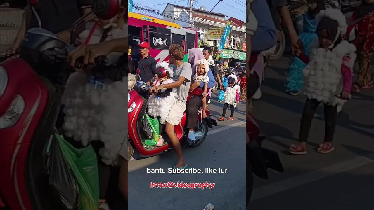 Pawai Ta'aruf Dalam Rangka Perayaan Maulid Nabi Muhammad SAW di Desa Kebasen 2023