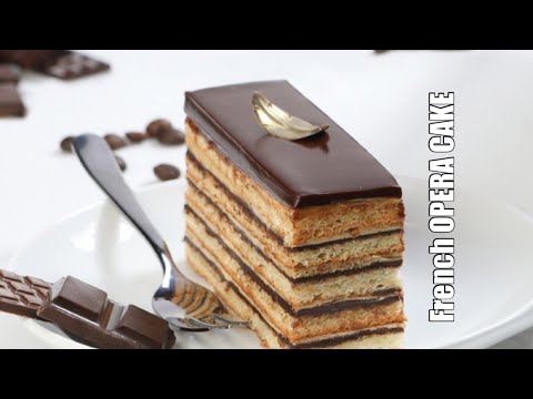 Opera Gateau / Opera Cake. 