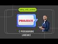 project on c programming language. #telugu #live #project #growth #growwithme