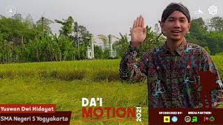 Dai Yuswan Dwi Hidayat Membangun Generasi Qurani Yang Taat Dan Amanah Motion 2021