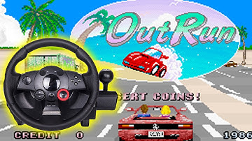 OutRun - with Force Feedback (using Cannonball)