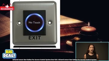 2251832683949242 Infrared sensor door button For Access Control System Door Exit