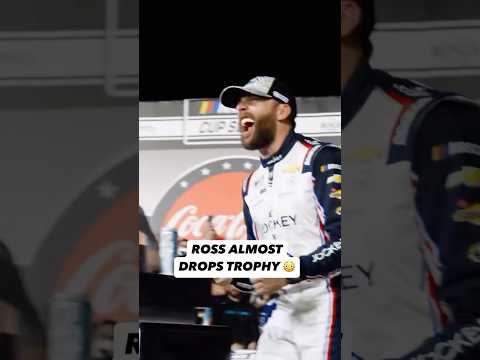 Big win, big trophy. #trackhouse #racing #motorsports #coke600 #rosschastain #trackhouse