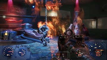 Defeating The Overboss In Nuka World DLC - Fallout 4 (1080p 60fps)