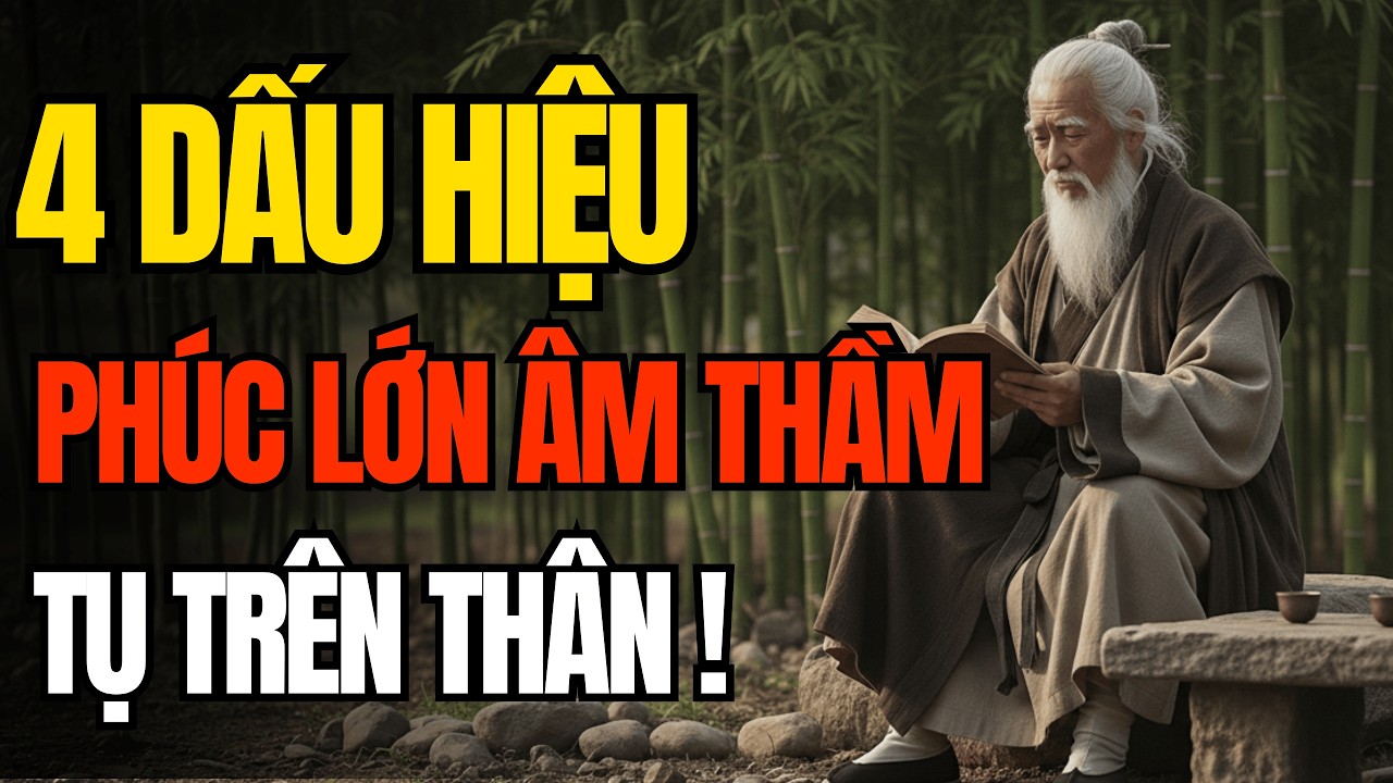 Cổ Nhân Dạy: 4 Dấu Hiệu Cho Thấy Phúc Lớn Đang Âm Thầm Tụ Lại Trên Thân| Triết Lý Cuộc Sống