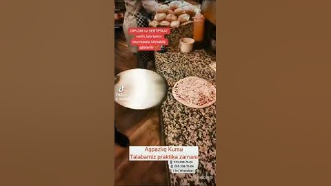 Aşpazlıq Kursu. Bilgi Peşə Tədris Mərkəzi